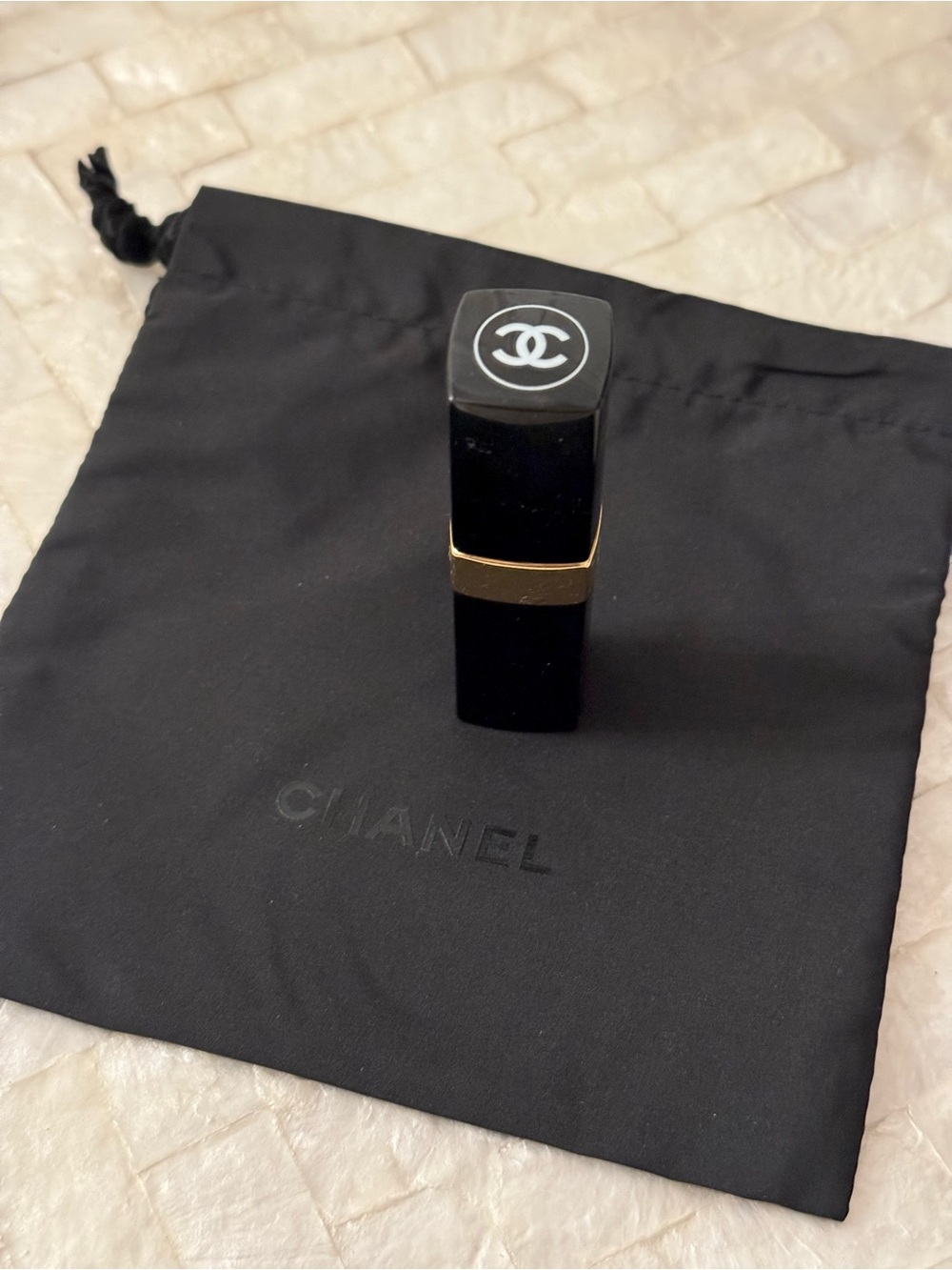 CHANEL display decoration vintage authentic case chanel dust bag travel bag cc